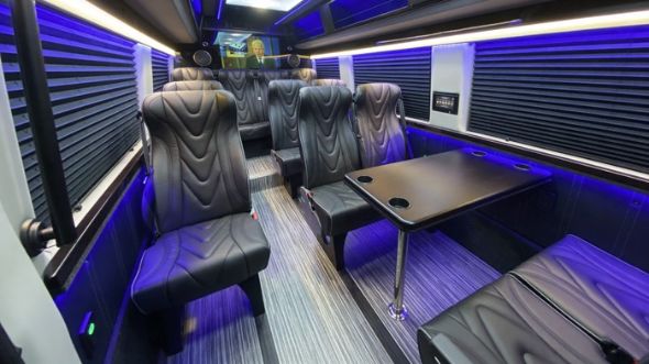18 passenger sprinter van interior