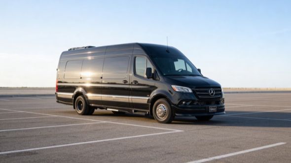 modesto airport sprinter van service