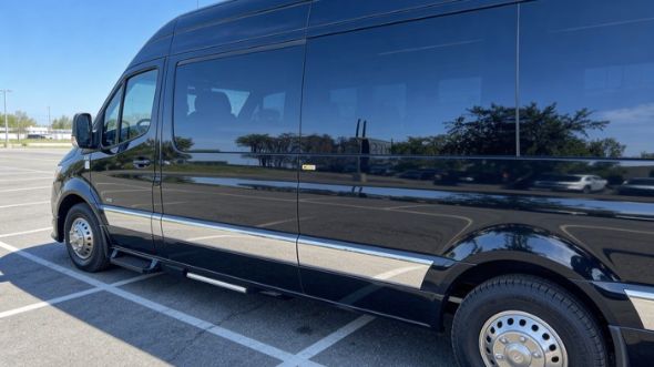 modesto private event sprinter van rental