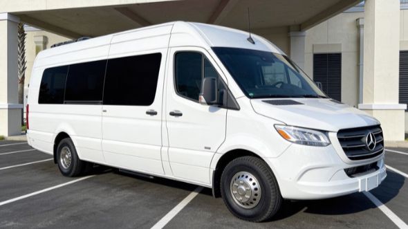 sacramento private event sprinter van rental
