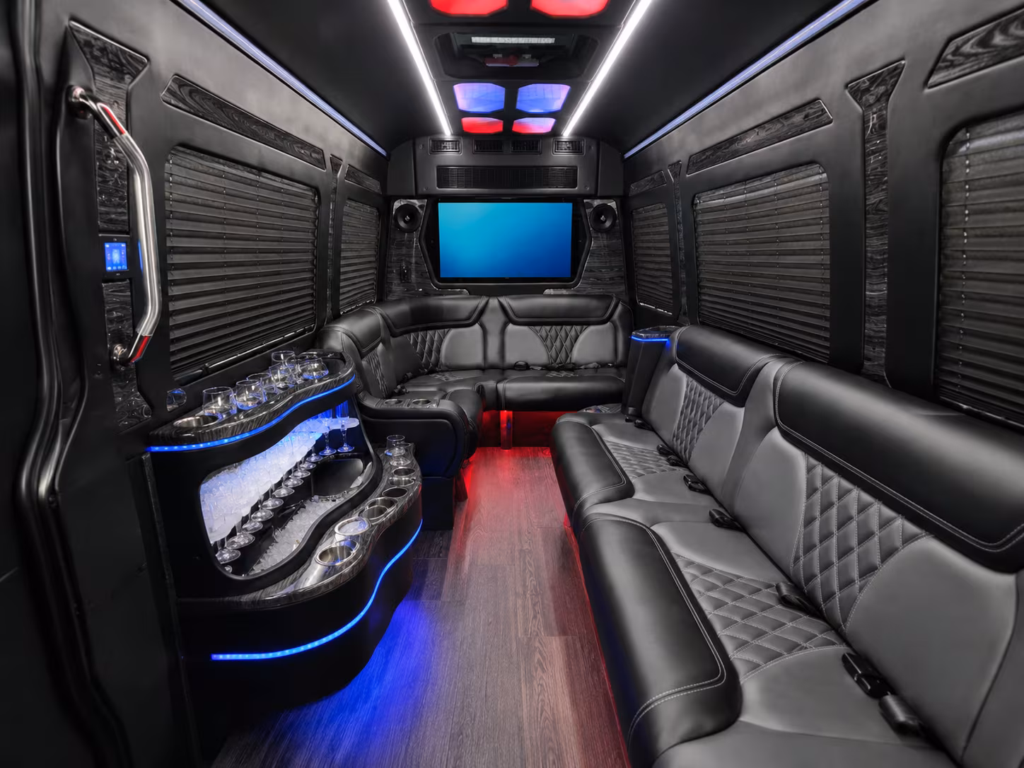 sparks sprinter limousine interior