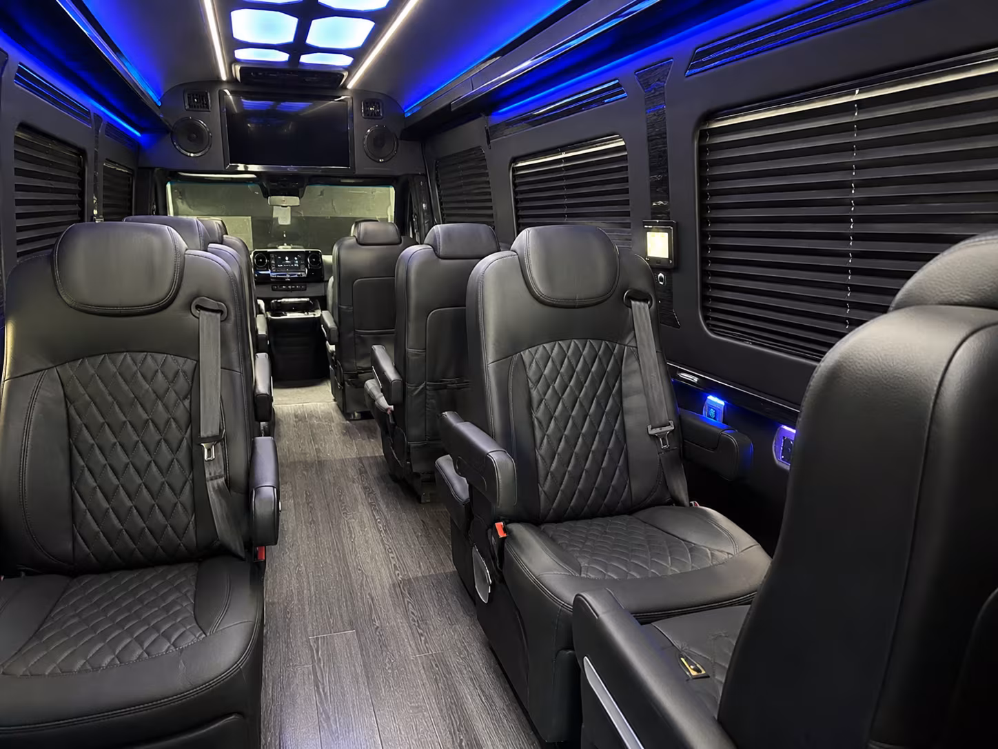 sparks wedding sprinter van rental