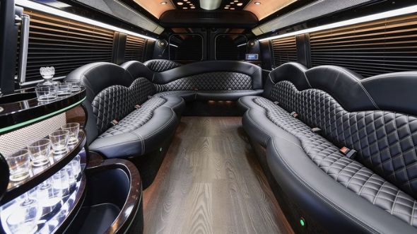 sprinter limousine inside sparks